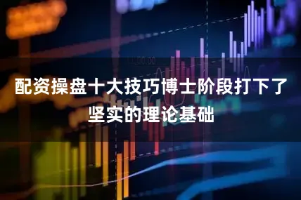 配资操盘十大技巧博士阶段打下了坚实的理论基础