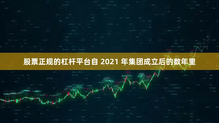 股票正规的杠杆平台自 2021 年集团成立后的数年里